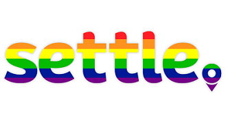 Settle Rainbow logo wordpress