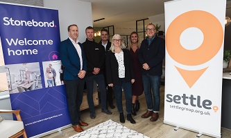 Stonebond and settle colleagues at new homes near Flitton in Bedfordshire