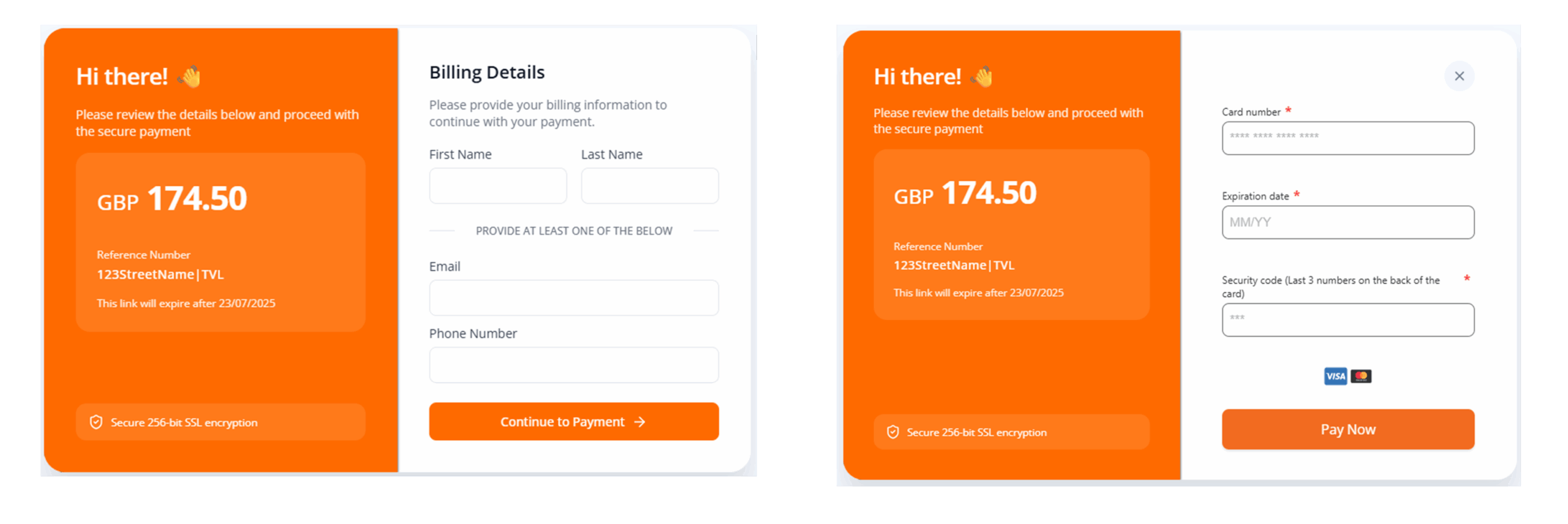 Billing details 1 and 2 scaled