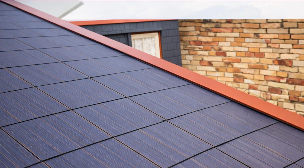 Solar panels installed on the roof of a home